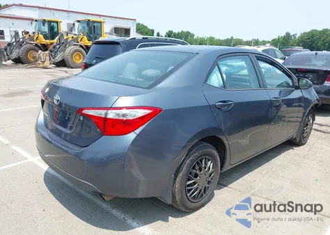 2014 Toyota Corolla L z USA, uszkodzony, nr VIN 2T1BURHEXEC150874